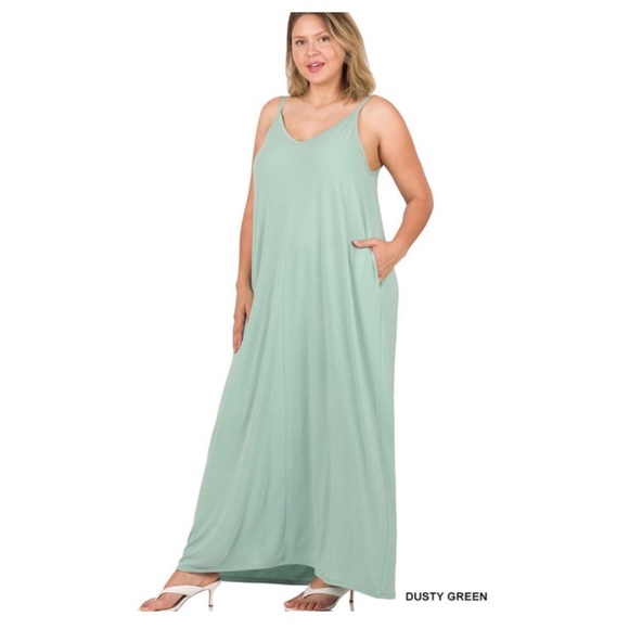 17 start $18 ❤️ Pretty Plus maxi dress - Picture 3 of 5